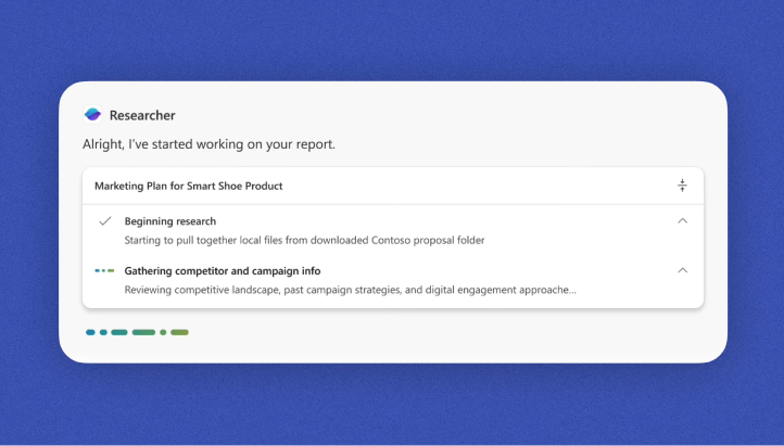 Researcher beginning work on a marketing plan